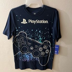 Playstation Boys Short Sleeve T-Shirt Size 2XL (18) New